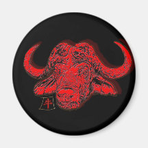 Astrologieochsenkopf Kühlschrankmagnet