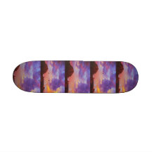 ATEMBERAUBENDER SONNENUNTERGANG SKATEBOARDBRETTER