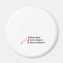 atheistA1 Kühlschrankmagnet