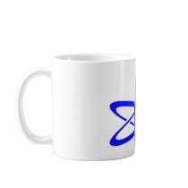 Atheistische Atom-Kaffeetasse