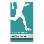 Athletische Trainer-Visitenkarten