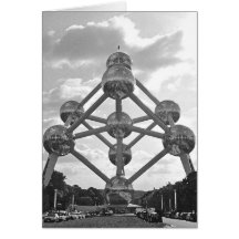 Atomium - 1958 Weltmesse - Brüssel, Belgien Karte