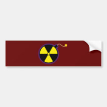 Atomkraft Kernkraft Gefahr Tod nuclear power Auto Sticker