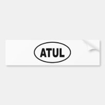 ATUL AUTOCOLLANT POUR VOITURE