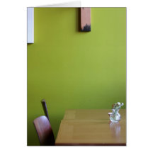 Au café cartes de vœux