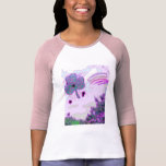Au-dessus de l'arc-en-ciel rose t-shirt