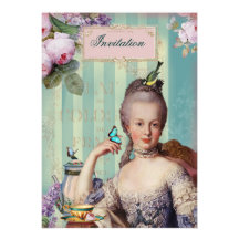 Au petit Trianon de Thé Invitations