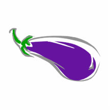 Aubergine Photo Sculpture