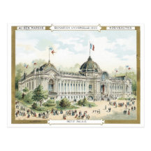 Aubon-Marken-Ausstellung Universeille 1900 Postkarte