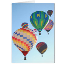 Augmentation chaude de ballons à air cartes