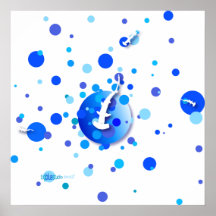 Aus heiterem Himmel! Posterdruck