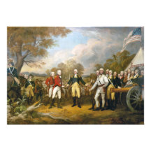 Auslieferung von General Burgoyne durch John Trumb Individuelle Einladung