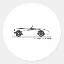 Austin Healey 100 Autocollants
