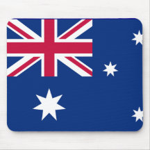 Australien-Flagge Mousepads