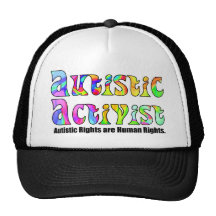 Autistische Hüte des Aktivisten-(Farbe) Kappe