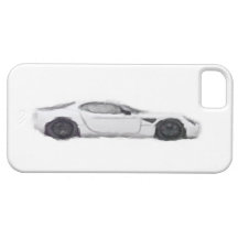 Auto-handgemaltes Kunst-Bürste iPhone 5 Alfa Romeo Etui Fürs iPhone 5