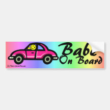 Autoaufkleber des Babys an Bord