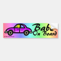 Autoaufkleber des Babys an Bord