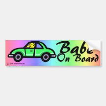 Autoaufkleber des Babys an Bord