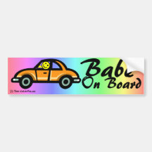 Autoaufkleber des Babys an Bord