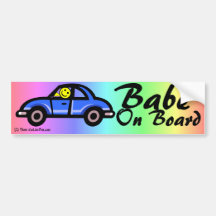 Autoaufkleber des Babys an Bord