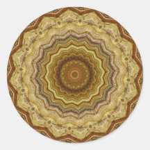 Autocollant antique du kaléidoscope 2