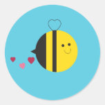 Autocollant d'abeille