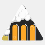 Autocollant de triangle de BIÈRE