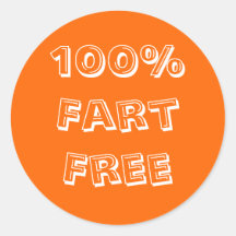 Autocollant libre de pet de 100% pour des prankers