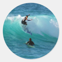 Autocollants d'arrière - plan de surf