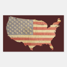 Autocollants de drapeau et de pays des USA