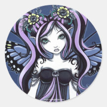 Autocollants de fée de fleur de Cassandra