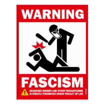 Avertissement : Fascisme cartes postales