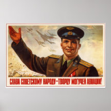 Aviation soviétique 1954 de l'URSS Posters