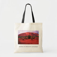 Ayers Felsen, Uluru Nationalpark, Australien-Wüste Taschen