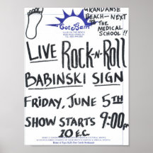Babinski playbill posterdrucke