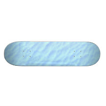 Baby-Blau bewölkt Beschaffenheiten Individuelles Skateboard