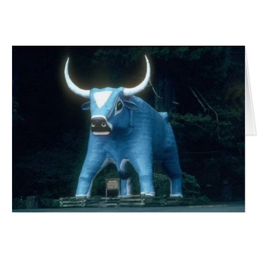 Baby der blaue Ochse Grußkarten