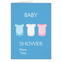 Baby Gro Babyparty-Karte
