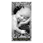Baby-personalisierte Foto-Karte