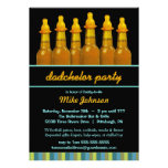 Baby shower de papa - invitations de partie de cou