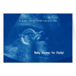 Baby shower pour Jacob c'est un BLEU de carte de G