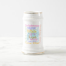 Bachelorette (gewundener Text) Kaffee Haferl
