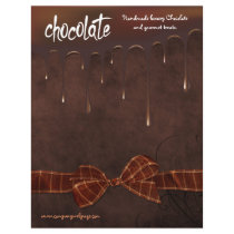 Bäckerei und Chocolatier backen Verkaufs-Flyer
