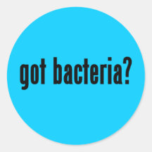 bactéries obtenues ? autocollants