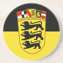 Bade-Wurtemberg (état, plus grands bras), Allemagn Dessous De Verre