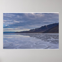 Badwater Becken Death Valley Poster