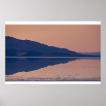 Badwater Becken Death Valley Plakat