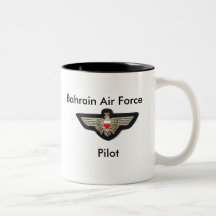 Baharaini Versuchsflügel, Bahrain-Luftwaffe, Pilot Kaffee Tassen