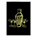 Baisse de citron carte de vœux
